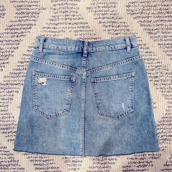 We The Free denim Mini Skirt - Picture 2 of 9